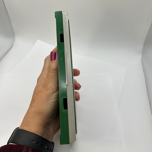 Vintage Faber Castell Pencil Case Green Rectangle Empty drawing utensil holder - Picture 13 of 13